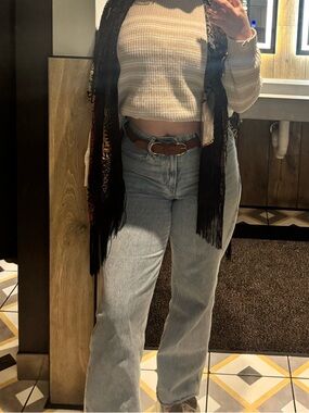 Hollister Light Blue Straight-Leg Jeans